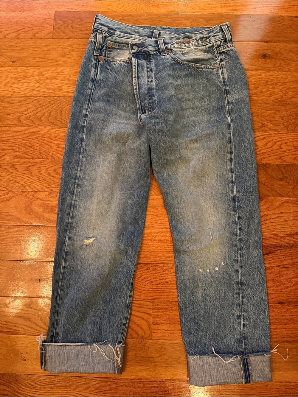 R13 cross over jean